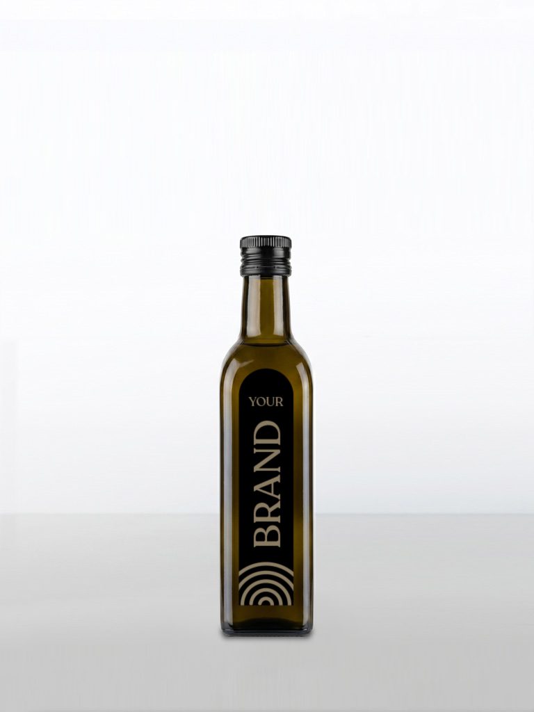 Aceite de oliva virgen extra de arbequina al por mayor botella 250 ml