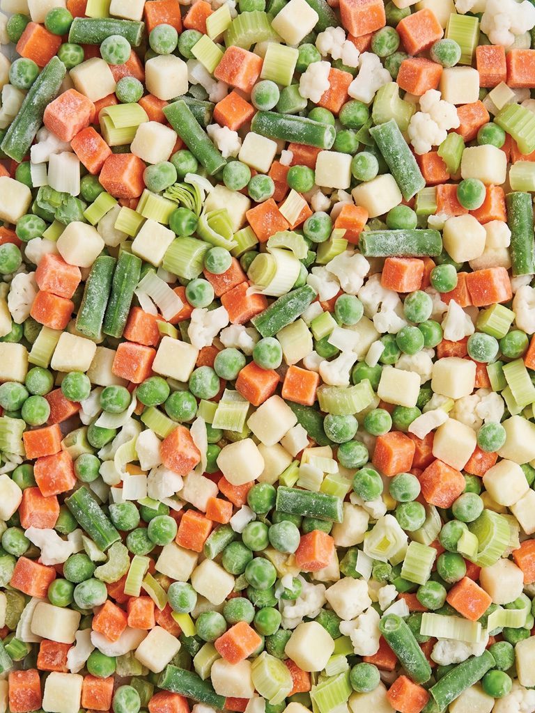 Fabricante de mezclas de verduras congeladas al por mayor