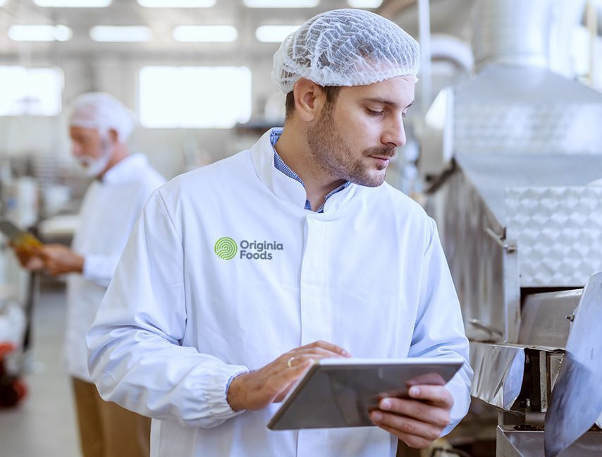 Elaboración de alimentos originia foods