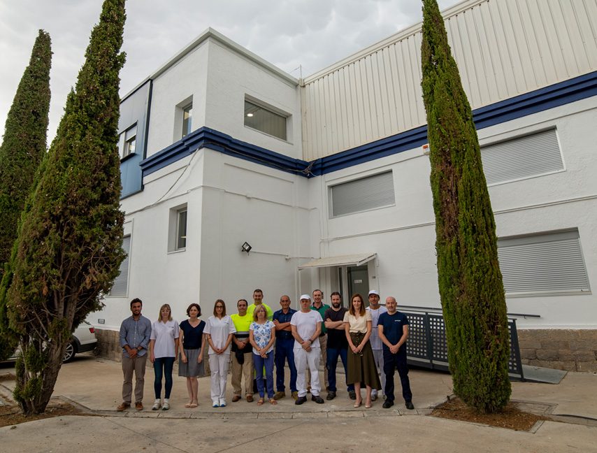 Plantilla delifactory fábrica de leche y productos lácteos