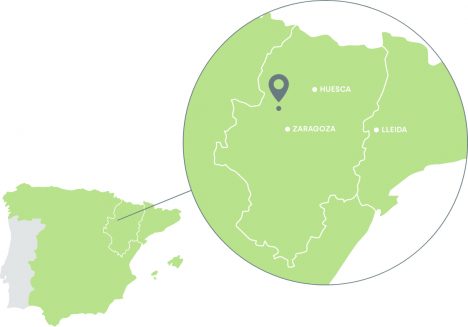 Mapa de localización de Tauste Ganadera